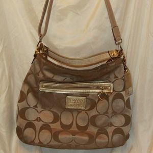 Coach Daisy Signature Hobo Crossbody F20064